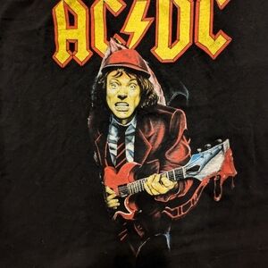 ACDC 96 Tour List T-shirt Large #85